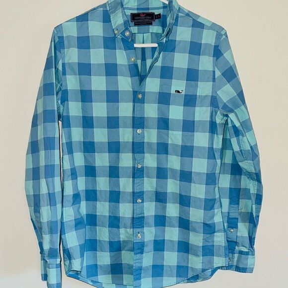 Vineyard Vines Long Sleeve Mens Button Down SIZE SMALL - Picture 1 of 3
